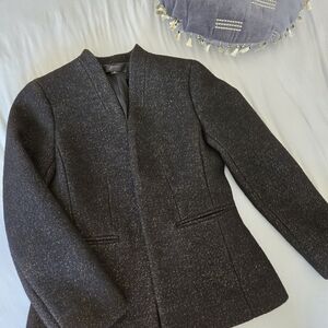 Black / Gold Flecks Elegant Black Jacket